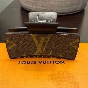 Upcycle Louis Vuitton Hair Clip
